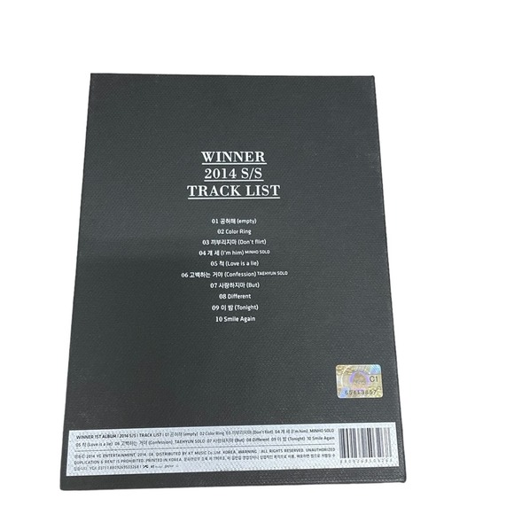 WINNER DEBUT ALBUM 2014 S/S LAUNCHING EDITION CD+56p Photo Book KPOP - Picture 4 of 4